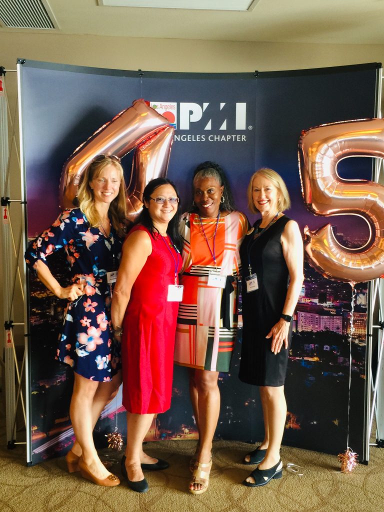 Evelyn d. brooks pmi la chapter's 45th anniversary