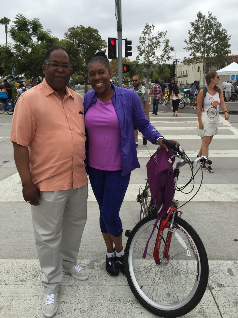 Evelyn d. brooks with hon. mark ridley thomas